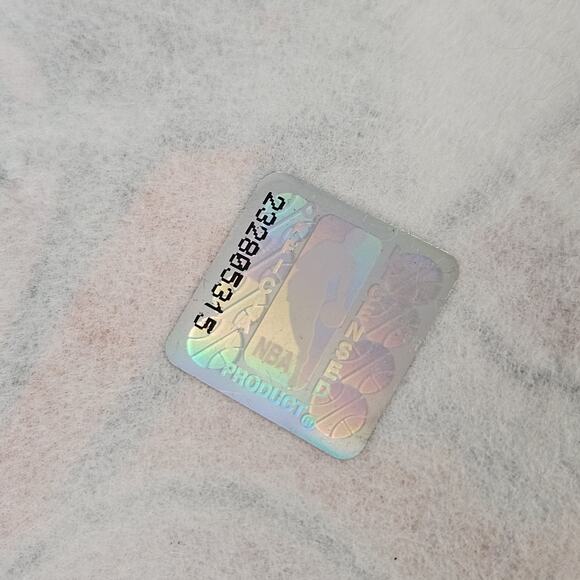 Vintage 90s Chicago Bulls NBA Basketball Red Smoke Pennant Tag Express Duluth - Picture 5 of 5